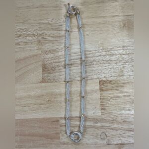 Ralph Lauren Silver and Gold Necklace